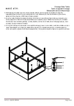 Preview for 3 page of West Elm 1981869 Quick Start Manual