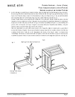 Предварительный просмотр 4 страницы West Elm 430707 Assembly Instructions Manual