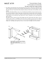 Preview for 3 page of West Elm 430822 Assembly Instructions