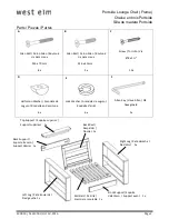 Preview for 2 page of West Elm 430855 Assembly Instructions