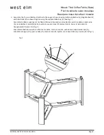 Preview for 3 page of West Elm 440243 Assembly Instructions