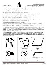 West Elm 4540084 Quick Start Manual предпросмотр