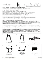 Предварительный просмотр 1 страницы West Elm 4595237 Quick Start Manual