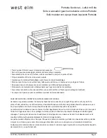 Preview for 1 page of West Elm 5523282 Assembly Instructions