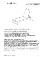 West Elm 5523340 Assembly Instructions предпросмотр