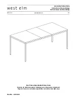 West Elm 5676338 Assembly Instructions Manual предпросмотр