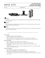 Preview for 2 page of West Elm 5676338 Assembly Instructions Manual