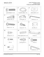 Предварительный просмотр 7 страницы West Elm 6061027 Assembly Instructions Manual