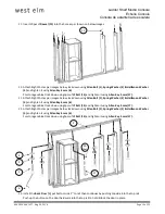 Предварительный просмотр 14 страницы West Elm 6061027 Assembly Instructions Manual