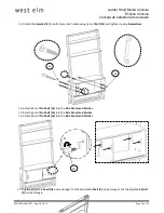 Предварительный просмотр 16 страницы West Elm 6061027 Assembly Instructions Manual