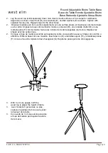 Предварительный просмотр 3 страницы West Elm 7370794 Quick Start Manual