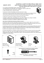 Предварительный просмотр 1 страницы West Elm 846725 Quick Start Manual