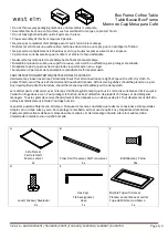 West Elm 8992471 Quick Start Manual preview