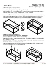 Preview for 3 page of West Elm 8992471 Quick Start Manual