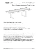 West Elm 902127 Assembly Instructions Manual предпросмотр