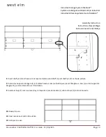 Предварительный просмотр 10 страницы West Elm 9427589 Assembly Instruction Manual