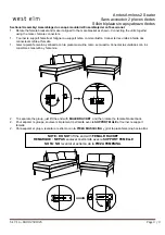 Предварительный просмотр 3 страницы West Elm Andes 2581325 Quick Start Manual