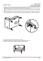 Preview for 2 page of West Elm Andes Corner 1046908 Quick Start Manual