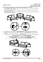 Preview for 3 page of West Elm Andes Corner 1046908 Quick Start Manual