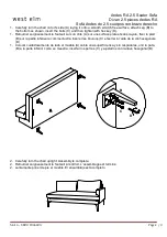 Preview for 2 page of West Elm Andes RA 1046403 Quick Start Manual