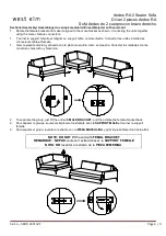 Предварительный просмотр 3 страницы West Elm Andes RA 2491421 Quick Start Manual