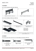 Preview for 2 page of West Elm Arne 4720228 Manual