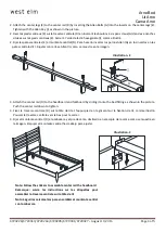 Preview for 4 page of West Elm Arne 4720228 Manual