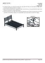 Preview for 5 page of West Elm Arne 4720228 Manual