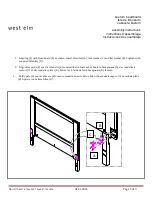 Предварительный просмотр 3 страницы West Elm Boerum headboard 7466378 Assembly Instructions