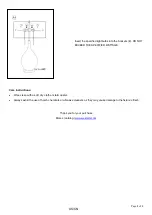 Preview for 3 page of West Elm Droplet Table Lamp Assembly Instructions