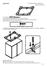 Предварительный просмотр 1 страницы West Elm Everywhere storage single base Assembly Instructions