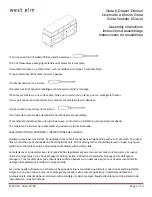 Предварительный просмотр 1 страницы West Elm Greta 6-Drawer Dresser Assembly Instructions Manual