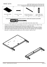 Preview for 2 page of West Elm Grid Tufted Tapered Leg-Low 5943290 Manual
