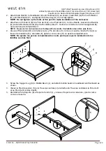 Preview for 3 page of West Elm Grid Tufted Tapered Leg-Low 5943290 Manual