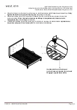 Preview for 4 page of West Elm Grid Tufted Tapered Leg-Low 5943290 Manual