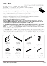 West Elm Grid Tufted Tapered Leg-Low 5943332 Assembly Instructions preview