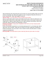 Предварительный просмотр 3 страницы West Elm INDSTR STRG DESK CMPB BASE IRN Assembly Instructions