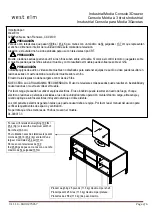 Предварительный просмотр 2 страницы West Elm Industrial Media Console 3Drawer 275057 Assembly Instructions Manual