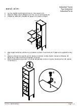 Предварительный просмотр 3 страницы West Elm Industrial Tower Manual