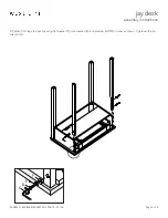 Preview for 3 page of West Elm jay desk Assembly Instructions Manual