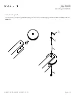 Preview for 4 page of West Elm jay desk Assembly Instructions Manual