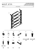 Предварительный просмотр 5 страницы West Elm LINDEN MID-CENTURY Assembly Instructions Manual