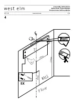 Предварительный просмотр 8 страницы West Elm LINDEN MID-CENTURY Assembly Instructions Manual