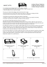 Preview for 1 page of West Elm Lindrum Scoop 8979650 Assembly Instructions