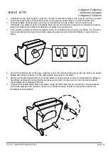 Preview for 2 page of West Elm Livingston Collection 8971608 Assembly Instructions