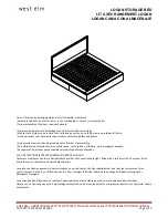 West Elm LOGAN Assembly Instructions Manual preview