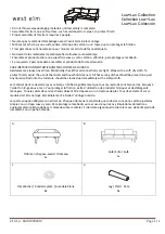 West Elm Low+Lux 8982019 Assembly Instructions предпросмотр