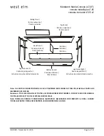 Предварительный просмотр 6 страницы West Elm Metalwork Assembly Instructions Manual