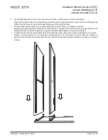 Предварительный просмотр 7 страницы West Elm Metalwork Assembly Instructions Manual