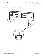 Предварительный просмотр 12 страницы West Elm Metalwork Assembly Instructions Manual